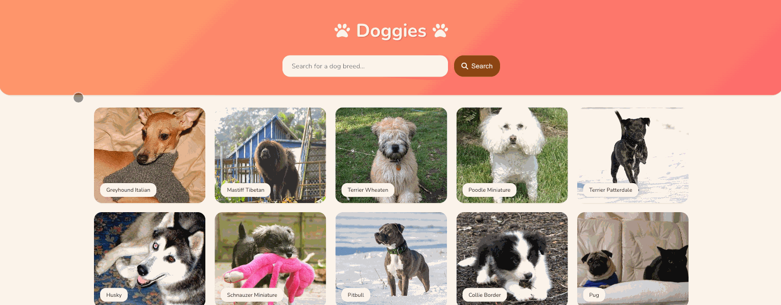 Screenshot of Doggies